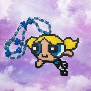 Bubbles Perler Kandi Necklace
